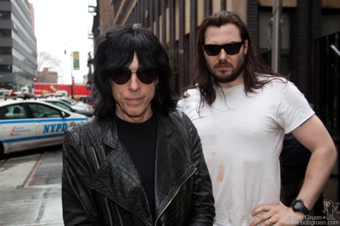 Marky Ramone and Andrew WK, NYC - 2013