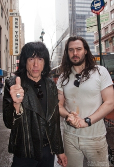 Marky Ramone and Andrew WK, NYC - 2013