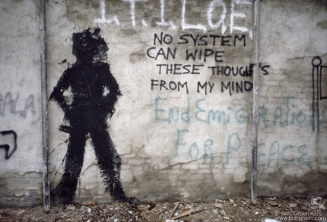 Shadow Man graffiti, NYC - 1980&amp;#039;s 