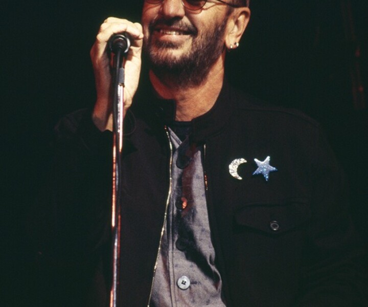 Ringo Starr, Bottom Line, NYC. May 12, 1998. <P>Image #: RingoStarr598_1998_3 © Bob Gruen