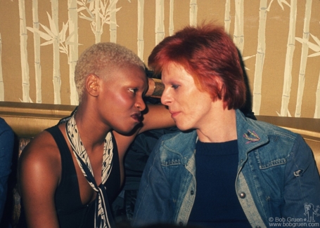 Ava Cherry and David Bowie, NYC - 1974