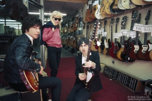 Jimmy Destri, Debbie Harry and Chris Stein, NYC - 1977