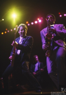 Bruce Springsteen and Clarence Clemons - 1988