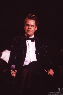 David Johansen as Buster Poindexter, NYC - 1985