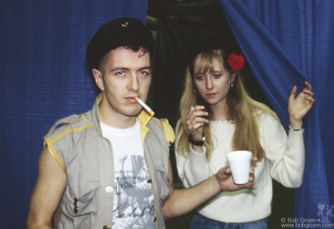 Joe Strummer and Gaby Salter, NYC - 1982 