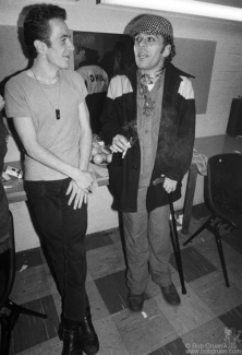 Joe Strummer and Ian Dury, London - 1979 