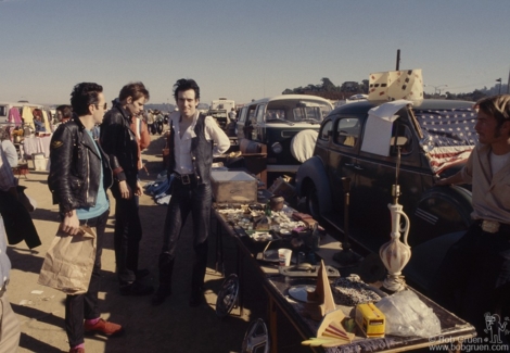 Joe Strummer, Paul Simonon and Mick Jones, Sausalito - 1979 