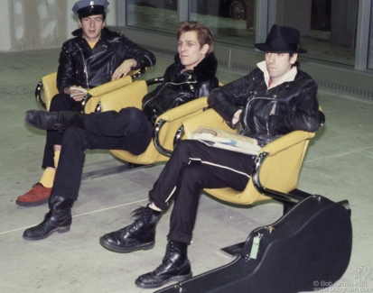 Joe Strummer, Paul Simonon and Mick Jones, USA - 1979 