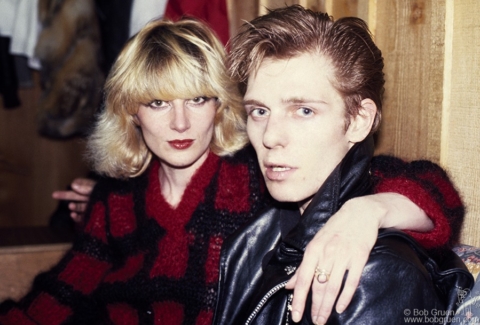 Paul Simonon and Caroline Coon, USA - 1979 