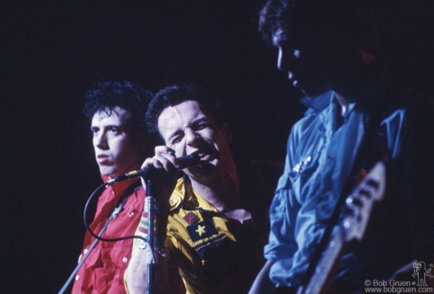 Mick Jones, Joe Strummer and Paul Simonon, USA - 1979 