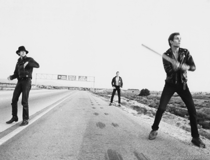 Mick Jones, Joe Strummer and Paul Simonon, USA - 1979 