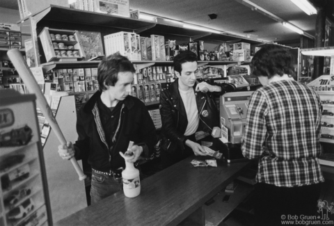 Topper Headon and Joe Strummer, USA - 1979 