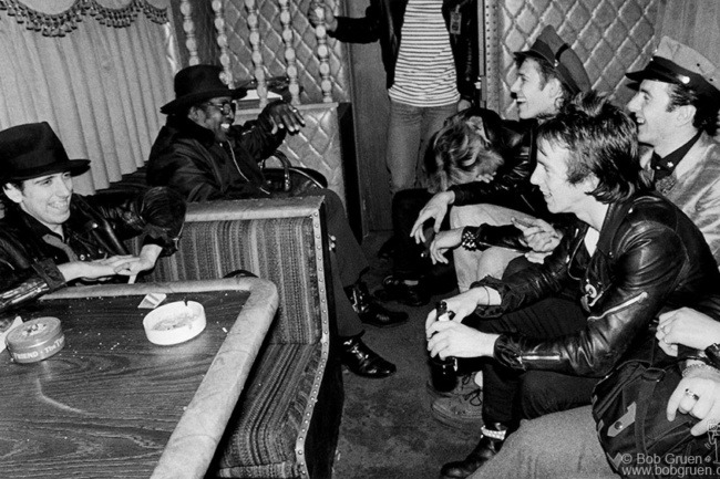 Clash, Bo Diddley and Caroline Coon, USA - 1979