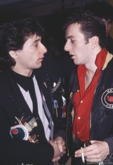 Johnny Thunders and Joe Strummer, NYC - 1980 