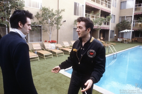 Mick Jones and Joe Strummer, Los Angeles - 1980 
