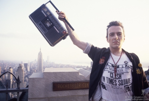 Joe Strummer, NYC - 1981 