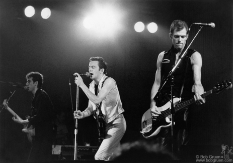 Mick Jones, Joe Strummer and Paul Simonon, NYC - 1981 