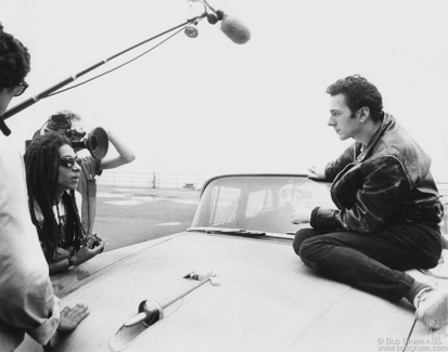 Joe Strummer and Don Letts, NYC - 1981 