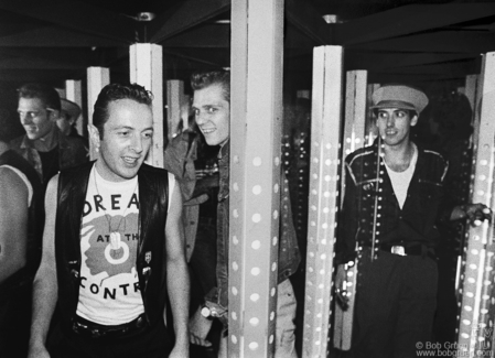 Joe Strummer, Paul Simonon and Mick Jones, Asbury Park - 1982