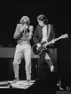 David Bowie and Earl Slick, NYC - 1974 