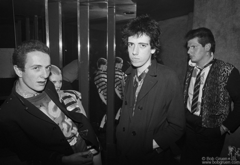 Joe Strummer, Soo Catwoman, Mick Jones and Marco Pirroni, London - 1976 