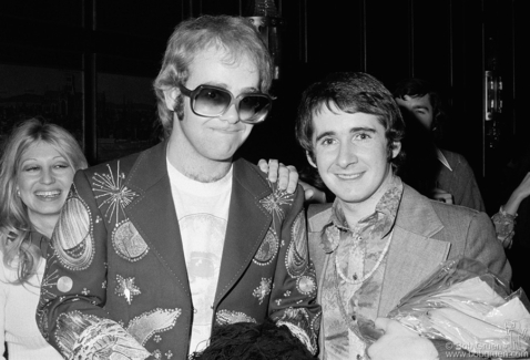 Elton John and John Reid, NYC - 1972 