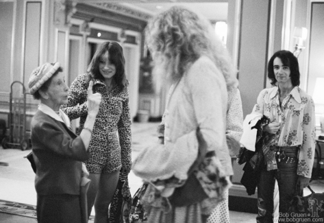 Robert Plant and BP Fallon, NYC - 1973