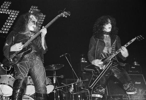 Gene Simmons and Paul Stanley, NYC - 1973