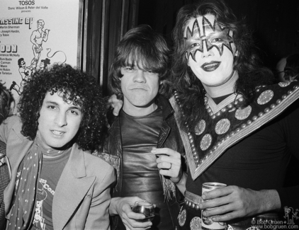 Syl Sylvain, David Johansen and Ace Frehley, NYC - 1975