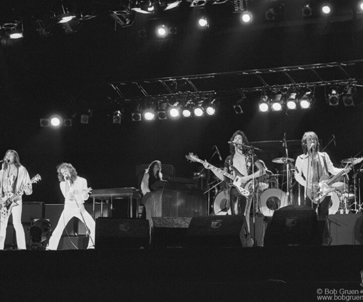 Foreigner, Budokan, Tokyo, Japan. April 4, 1978. <P>Image #: Foreigner478_1-10_1978 © Bob Gruen