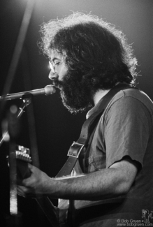 Jerry Garcia, NYC - 1971 