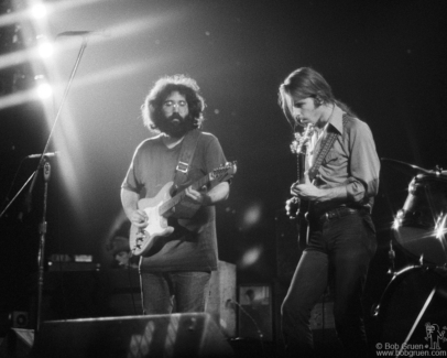 Jerry Garcia and Bob Weir, NYC - 1971 