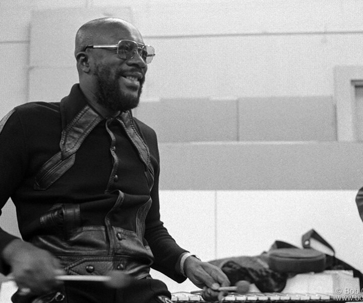 Isaac Hayes, Carroll Studios, NYC. November 13, 1971. Images #: IH1_1-7_1971 © Bob Gruen