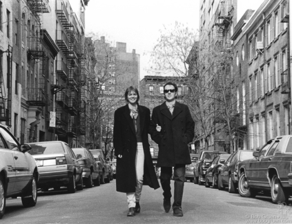 Joe Strummer and Lucinda, NYC - 1994