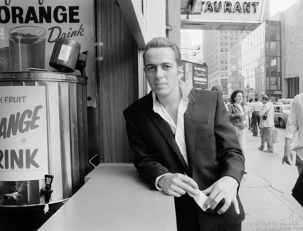 Joe Strummer, NYC - 1985