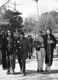 Gene Simmons and Ace Frehley, Japan - 1977