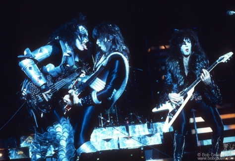 Gene Simmon, Ace Frehley and Paul Stanley, Japan - 1977