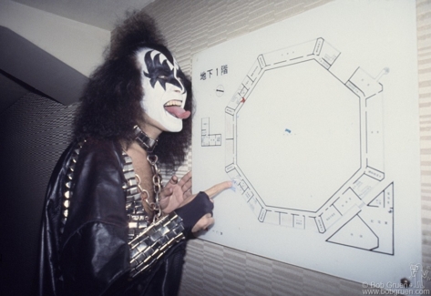 Gene Simmons, Japan - 1978