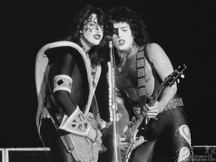 Ace Frehley and Paul Stanley, FL - 1979