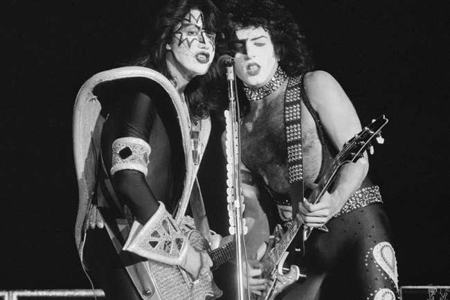 Ace Frehley and Paul Stanley, FL - 1979