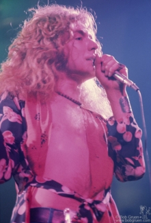 Robert Plant, NYC - 1975