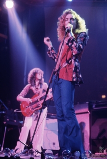Robert Plant and Jimmy Page, NYC - 1975