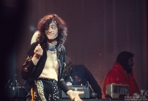 Jimmy Page and John Bonham, NYC - 1975