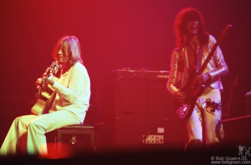 John Paul Jones and Jimmy Page, NYC - 1977