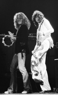 Robert Plant and Jimmy Page, NYC - 1977