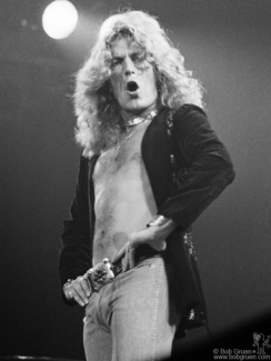 Robert Plant, NYC - 1977