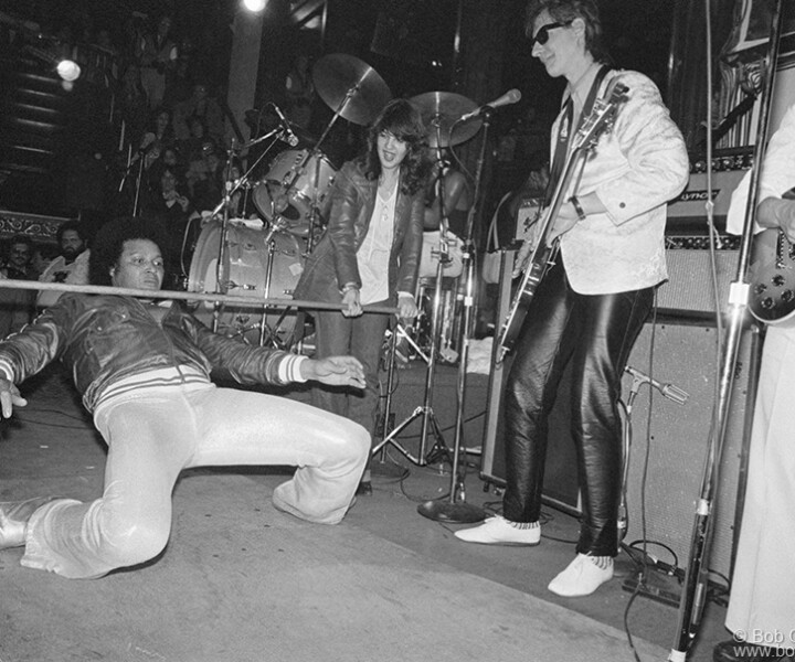 Chubby Checker, Lone Star Cafe, NYC. April 18 or 19, 1979. Image #: ChubbyChecker479_1-21a_1979 © Bob Gruen