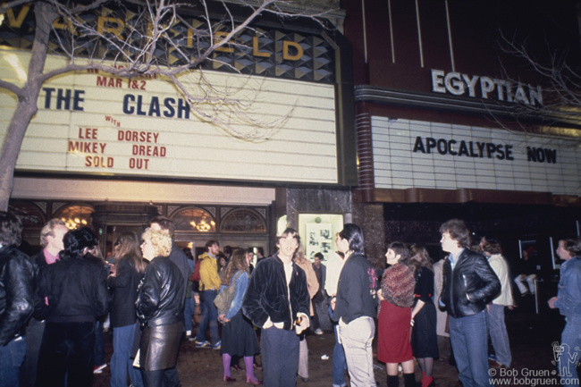Clash fans, San Francisco - 1980