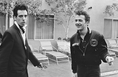 Mick Jones and Joe Strummer, Los Angeles - 1980