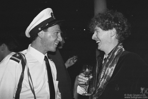 Bob Gruen and Malcolm McLaren, NYC - 1984